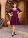 Cherry Vol 04 By Ossm Rayon Designer Embroidery Kurtis Wholesale Clothing Suppliers In India